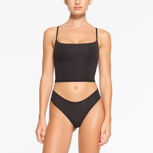 SKIMS CROPPED CAMI TANK TOP - Picture 8 of 12